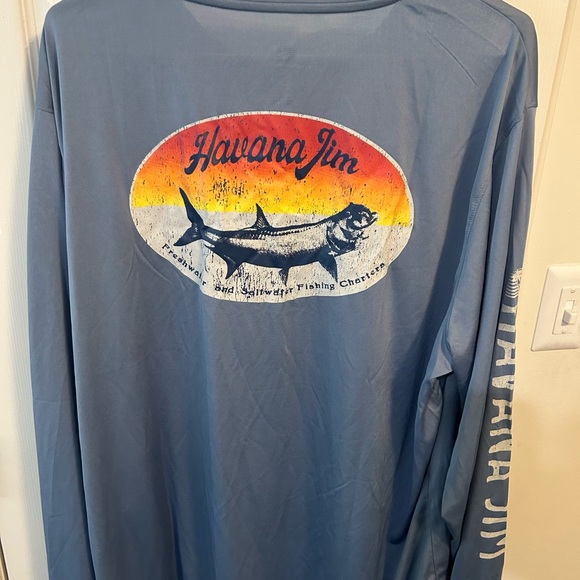 NWT Havana Jim Men’s Long Sleeve UPF Shirt. NEVER WORN - Picture 5 of 7